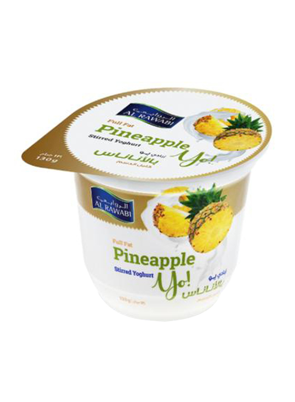 

Al Rawabi Single Pot Pine Apple Yoghurt, 130g