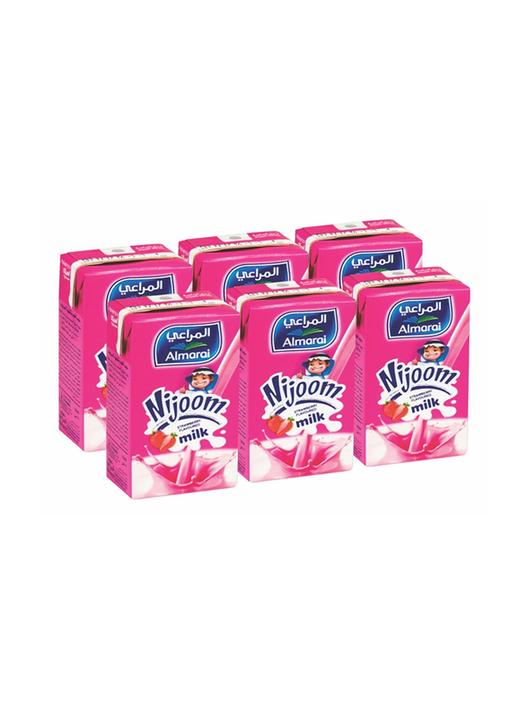 

Al Marai UHT Nijoom Strawberry Milk, 6 x 150ml