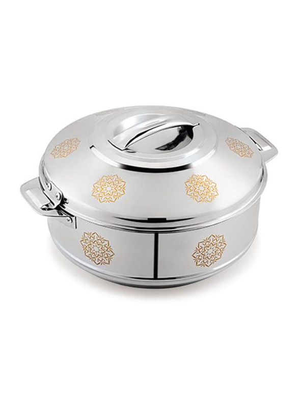 

Asix 7.5 Ltr Maxxmee Stainless Steel Round Insulated Casserole, Silver