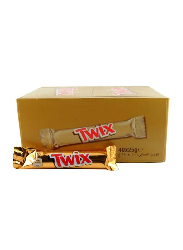 

Twix Fingers Chocolate, 40 Pieces x 25g