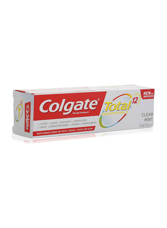 

Colgate Total 12 Clean Mint Toothpaste, 75ml