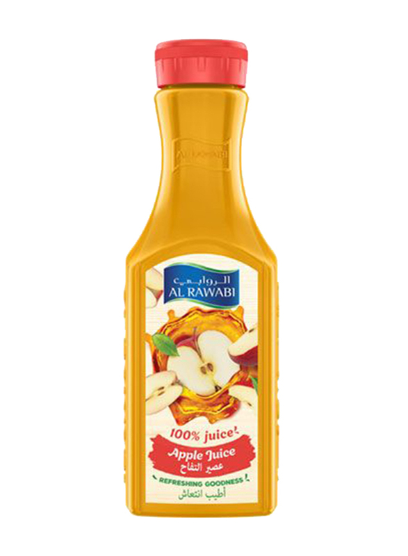 Al Rawabi Apple Juice Bottle, 800ml