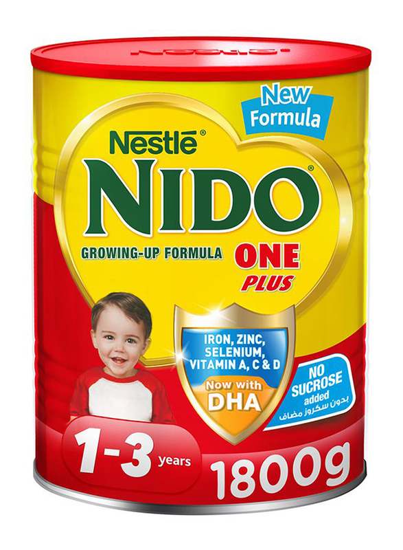 

Nestle Nido 1+ Growing-Up Formula Milk Tin, 1.8 Kg