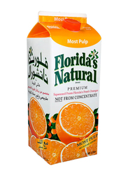 Florida's Natural Most Pulp Premium Orange Juice, 1.8 Liters
