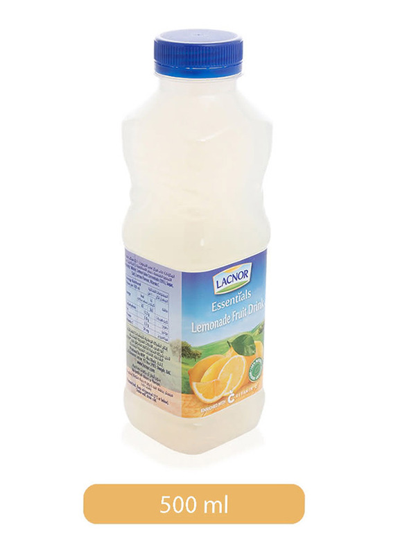 

Lacnor Essentials Lemonade Fruit Juice Drink, 500ml