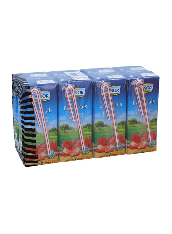 

Lacnor Essentials Strawberry Juice, 8 Pieces x 180ml