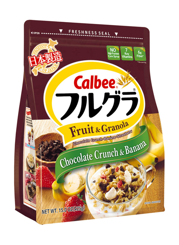 

Calbee Frugra Choco Banana, 425g