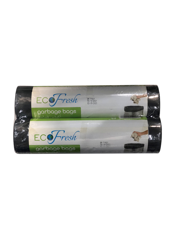 

Eco Fresh Garbage Bagsroll, Large, 2 Pieces