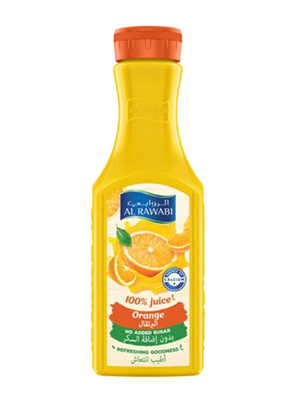 

Al Rawabi Orange Calcium Juice Bottle, 800ml