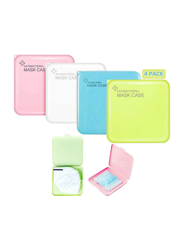 

Kingki Mask Storage Box Portable Set, 4-Pieces, Multicolour