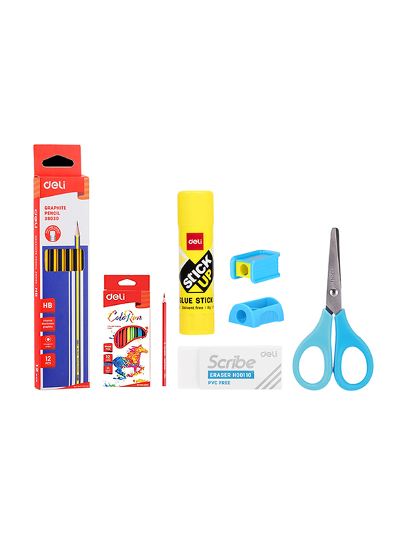 

Deli 30-Piece Craft Kit, Multicolour