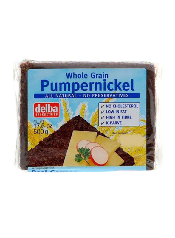 

Delba Whole Grain Pumpernickel Bread, 500g