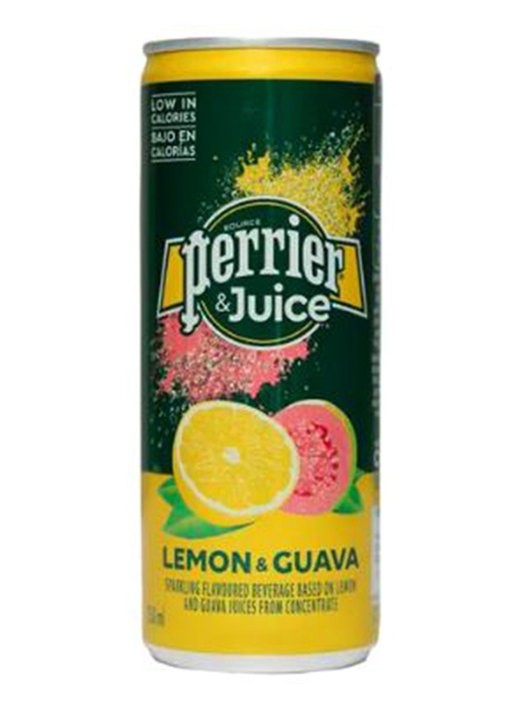 

Perrier Lemon And Guava Juices, 4 x 250ml