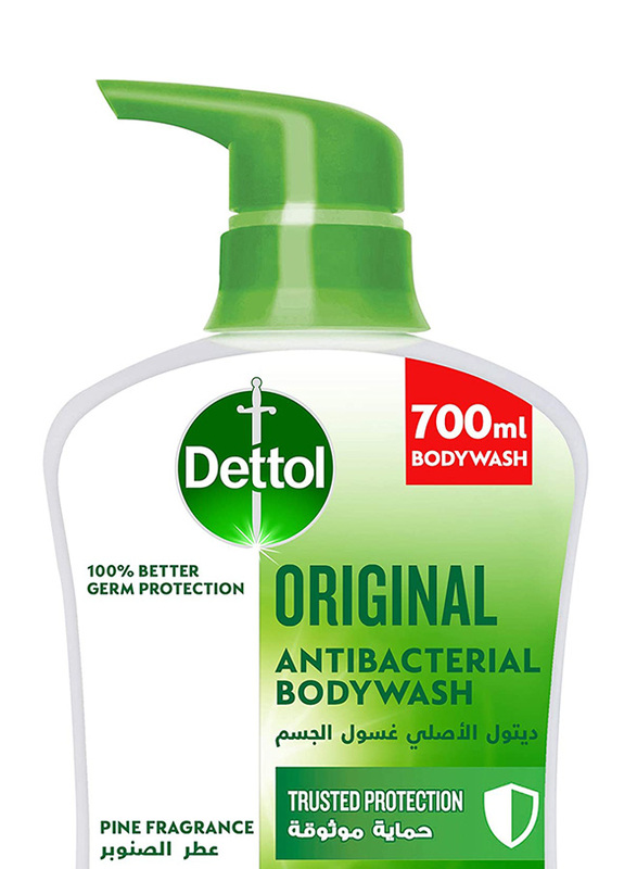

Dettol Original Shower Gel & Bodywash For Effective Germ Protection & Personal Hygiene, 700ml