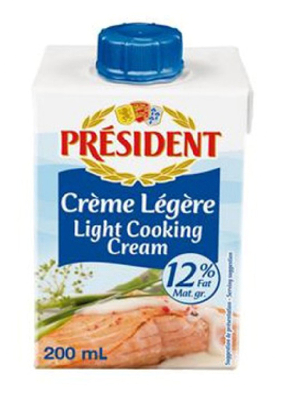 

President Light Cooking Cream, 200ml