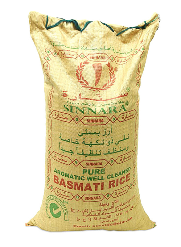

Sinnara Basmati Rice, 39 Kg
