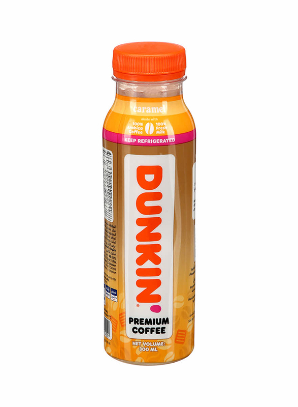 

Dunkin Premium Iced Coffee Caramel Drink, 300ml
