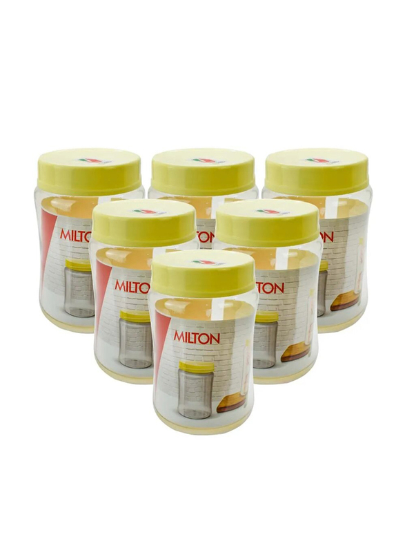 

Milton 750ml Pet Jar Set, 6 Pieces, Clear