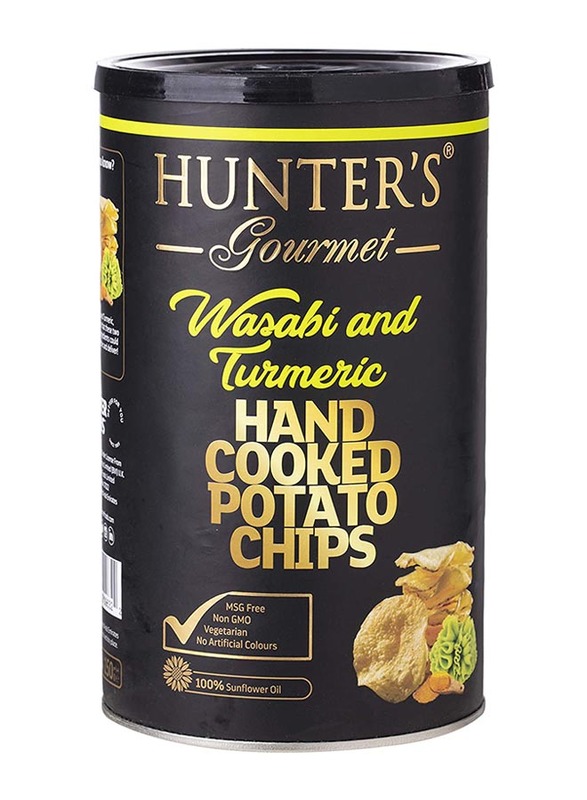

Hunter Gourmet Hand Cook Potato Chips, 2 x 150g
