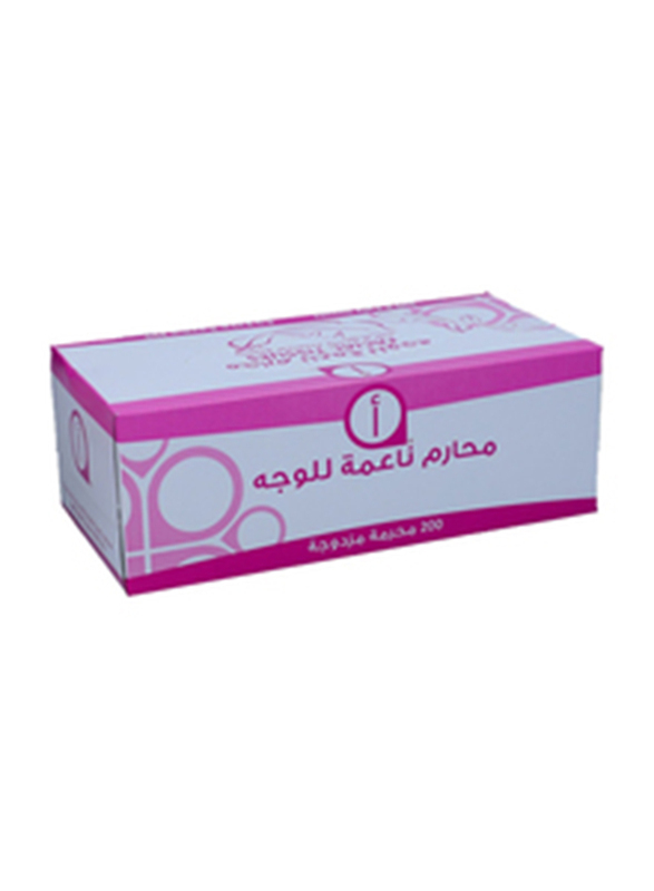 

Aswaaq Facial Tissues, 200 Ply x 30 Sheets
