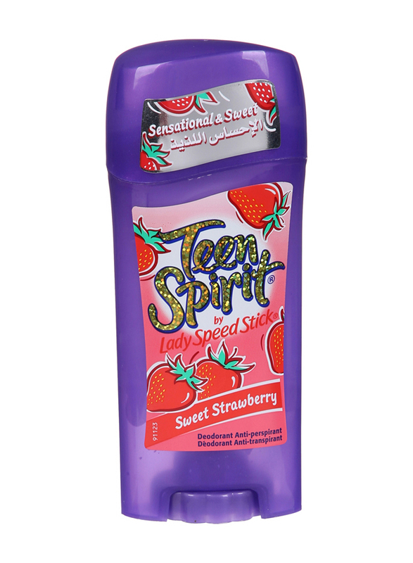 

Lady Speed Stick Sweet Strawberry Teen Spirit Antiperspirant Deodorant, 65gm