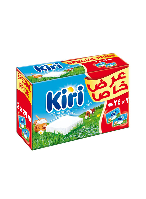 

Kiri Spreadable Creamy Cheese, 2 Piece x 432g