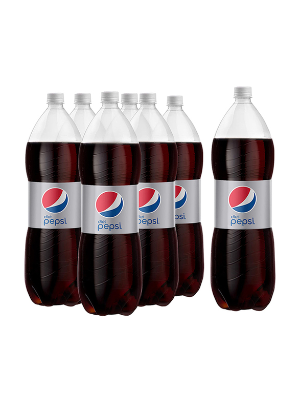 

Pepsi Diet Carbonated Soft Drinks, 6 x 2.28 Litres