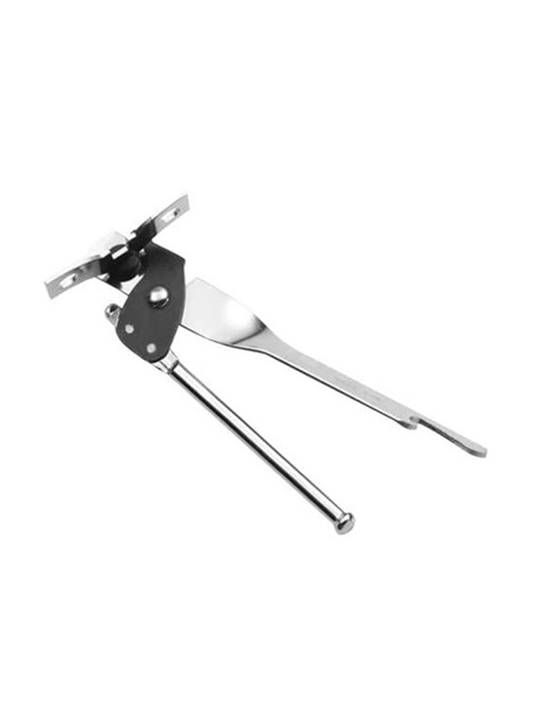 

Pedrini Can Opener with Cap Lifter, Silver