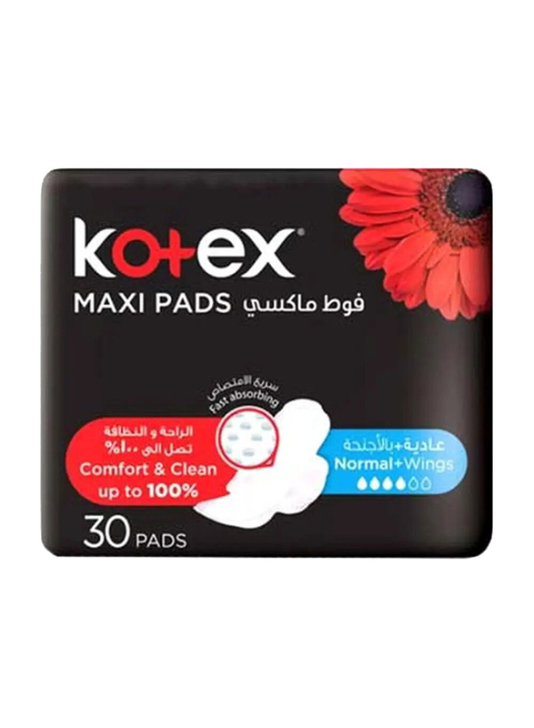 

Kotex Maxi Slim Coco Normal & Wings, 6 Pack x 30 Pads