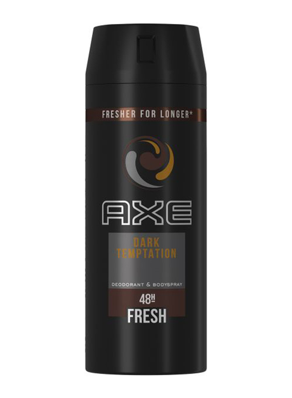 

AXE Dark Temptation 48H Fresh Deodorant and Body Spray for Men, 150ml