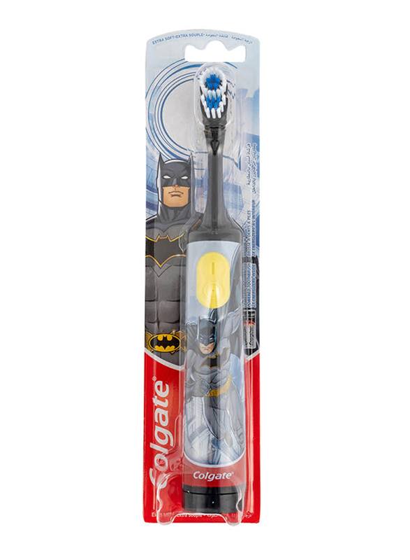

Colgate Batman Power Kids Toothbrush, Black, 1 Piece
