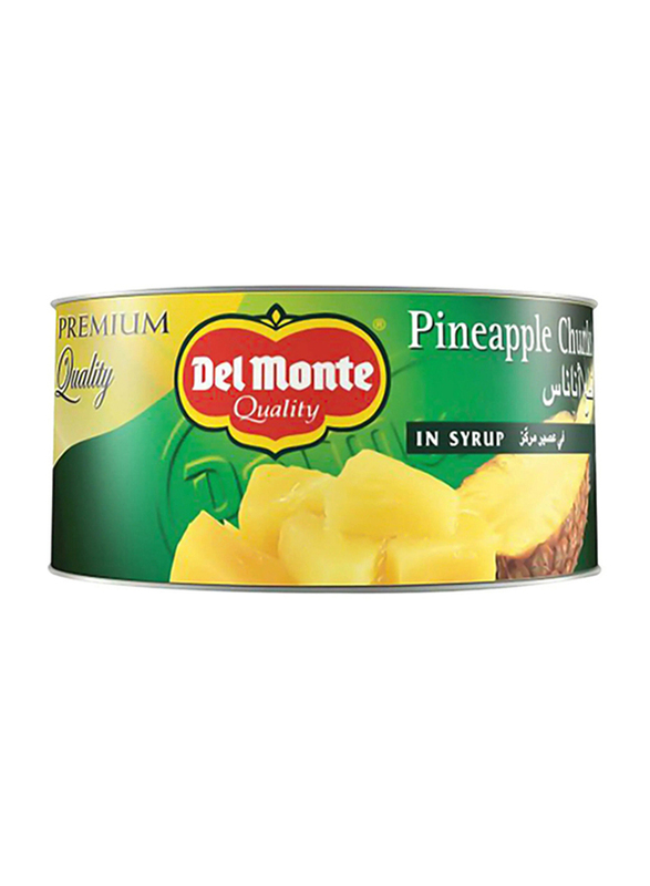 

Del Monte Pineapple Chunks in Syrup, 4 x 235g
