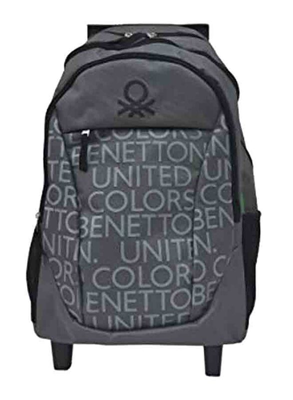 

Benetton Commercial Fashion Trolley Bag, Grey/Black