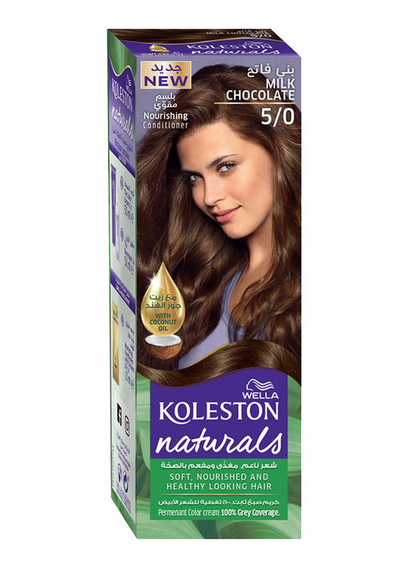

Wella Koleston Naturals Permanent Hair Colour, 5/0 Milk Chocolate