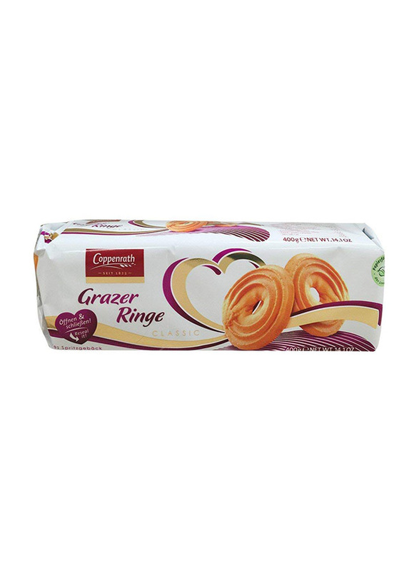 

Coppenrath Classic Grazer Ringe Biscuit, 400gm