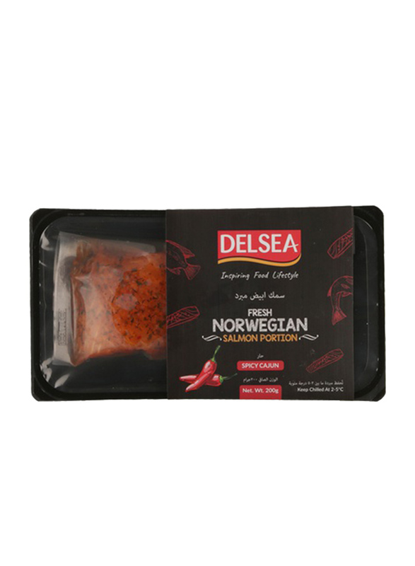 

Delsea Norwegian Salmon Portion Spicy Cajun, 200g