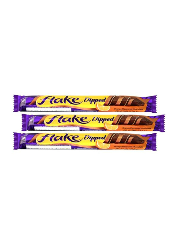 

Cadbury Flake Dipped Orange Chocolate, 12 Pieces, 32g