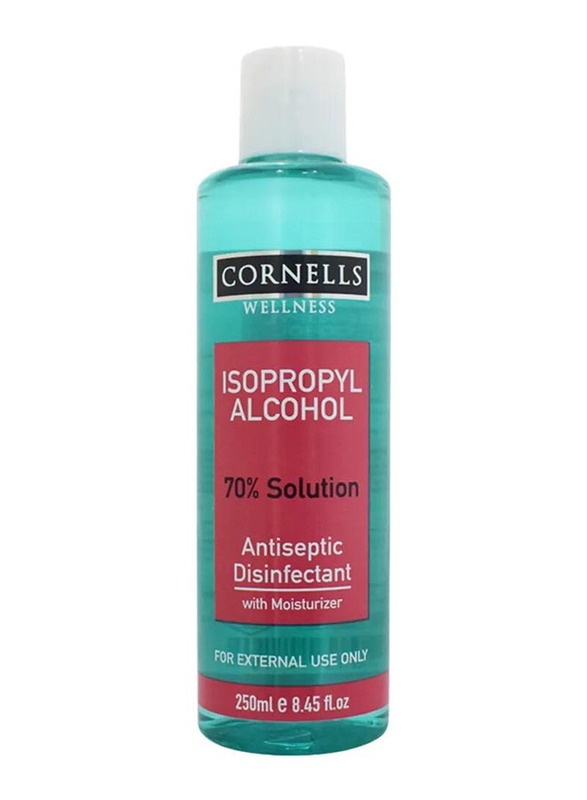

Cornell's Cornells Isopropyl Alcohol Antiseptic Disinfectant, 2 Pieces x 250ml
