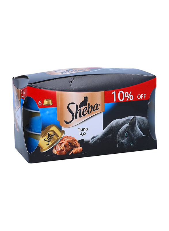 

Sheba Dome Tuna Wet Cat Food Can, 6 x 80g
