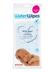 WaterWipes 28-Sheet Fruit Extract Baby Wipes