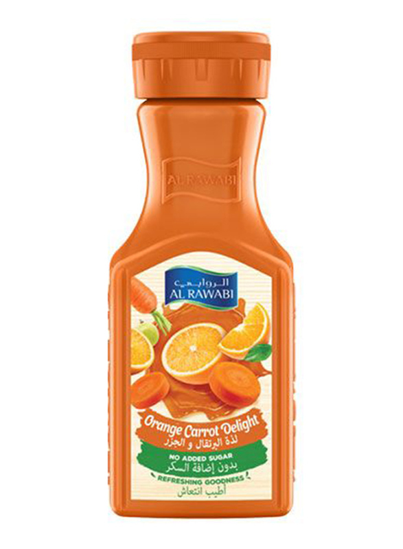 

Al Rawabi Orange Carrot Delight Juice, 350ml
