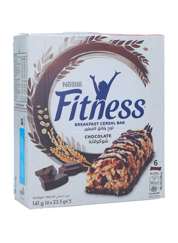 

Nestle Fitness Chocolate Cereal Bar, 6 Packs x 23.5g