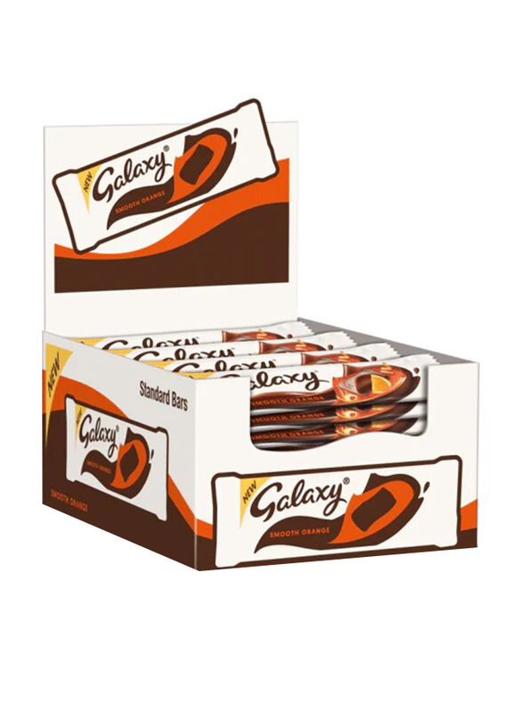 

Galaxy Orange Brittle Chocolate, 24 Pieces, 36g