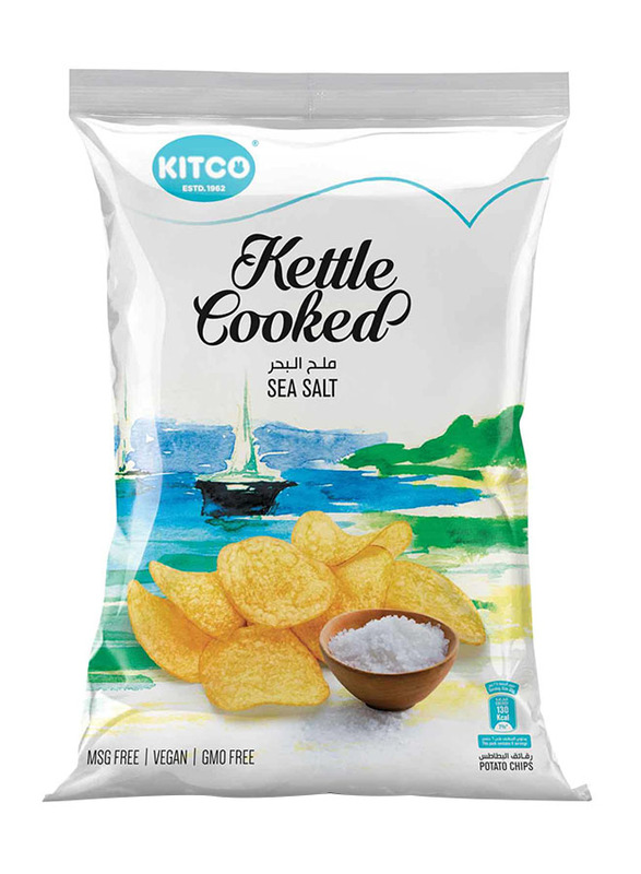 

Kitco Kettle Cooked Sea Salt Chips, 2 x 150g