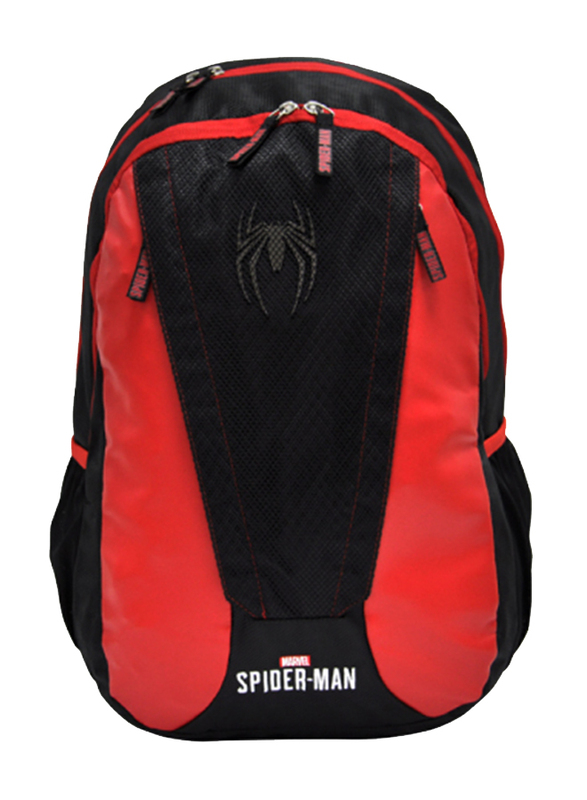 

Marvel Spiderman Spidey Mood Teens Backpack 18, Orange/Black