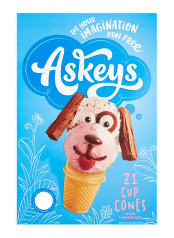 

Askeys Kiddies Cup Cones, 21 Pieces