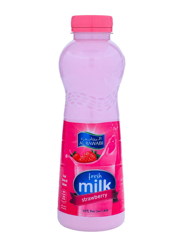 Al Rawabi Fresh Strawberry Milk, 500ml
