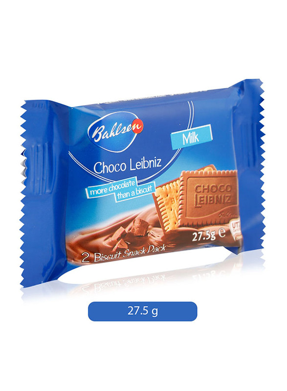 

Bahlsen Choco Leibniz Milk Chocolate Biscuits, 27.5g