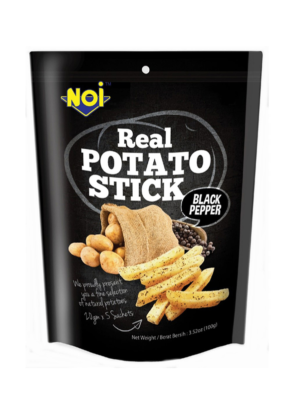 

NOI Real Potato Sticks with Black Pepper, 100g