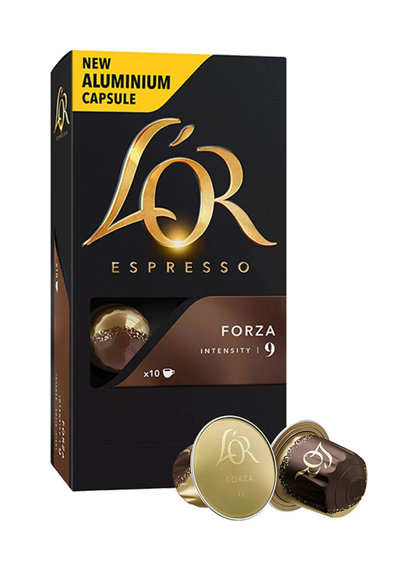 

Lor Coffee Capsules Forza, 9 Capsules, 52g